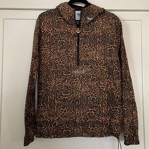 Adidas Leopard Print Wind Breaker